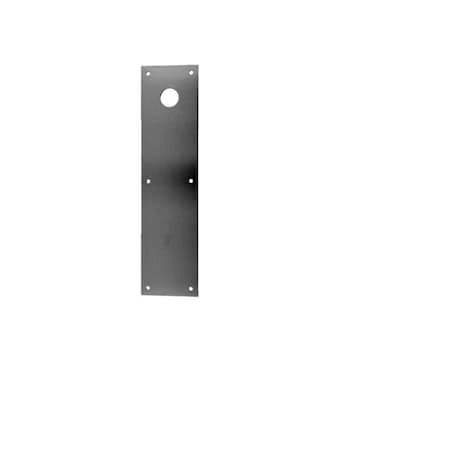 Don-Jo 4" x 16" Push Plate Cut for Knob CFK71605